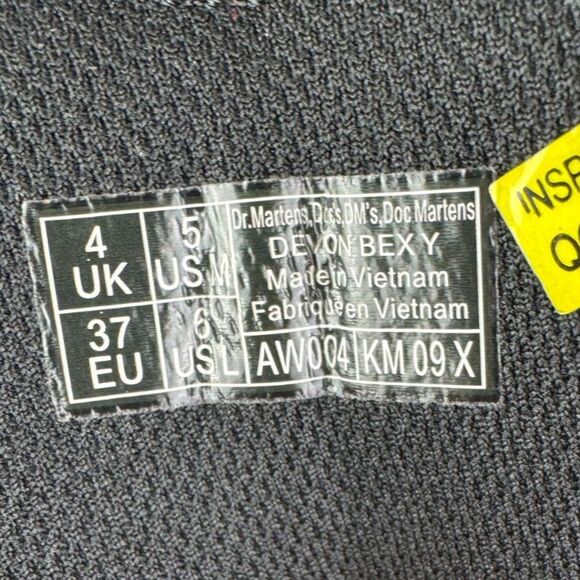 Dr Martens Devon Bex Boot US Size 5 Ladies Docs Black Star Buckle - Picture 6 of 7